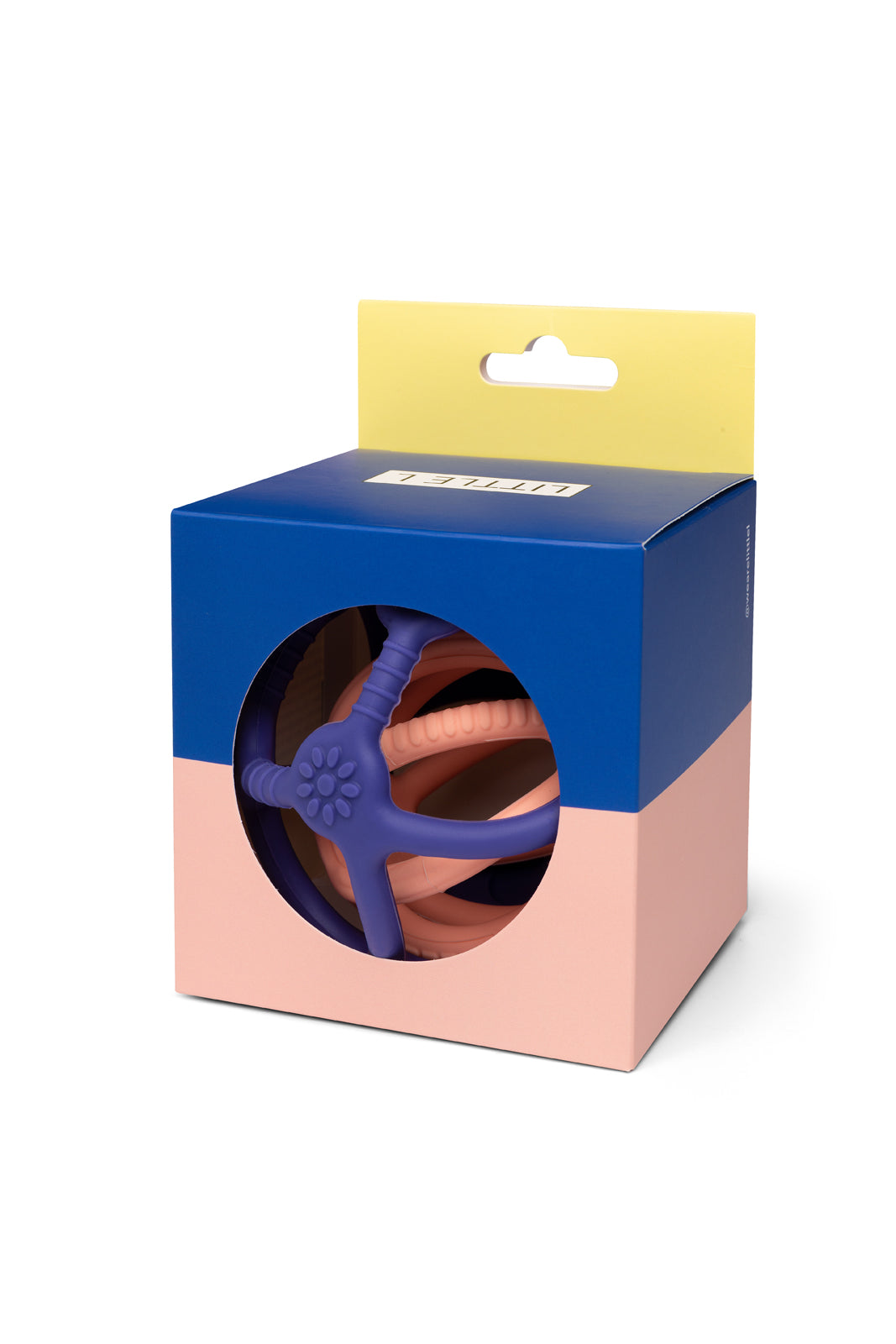 Little L Set van 2 sensorische ballen in roze en blauw