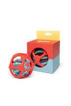 Set van 2 sensorische ballen in oranje en blauw