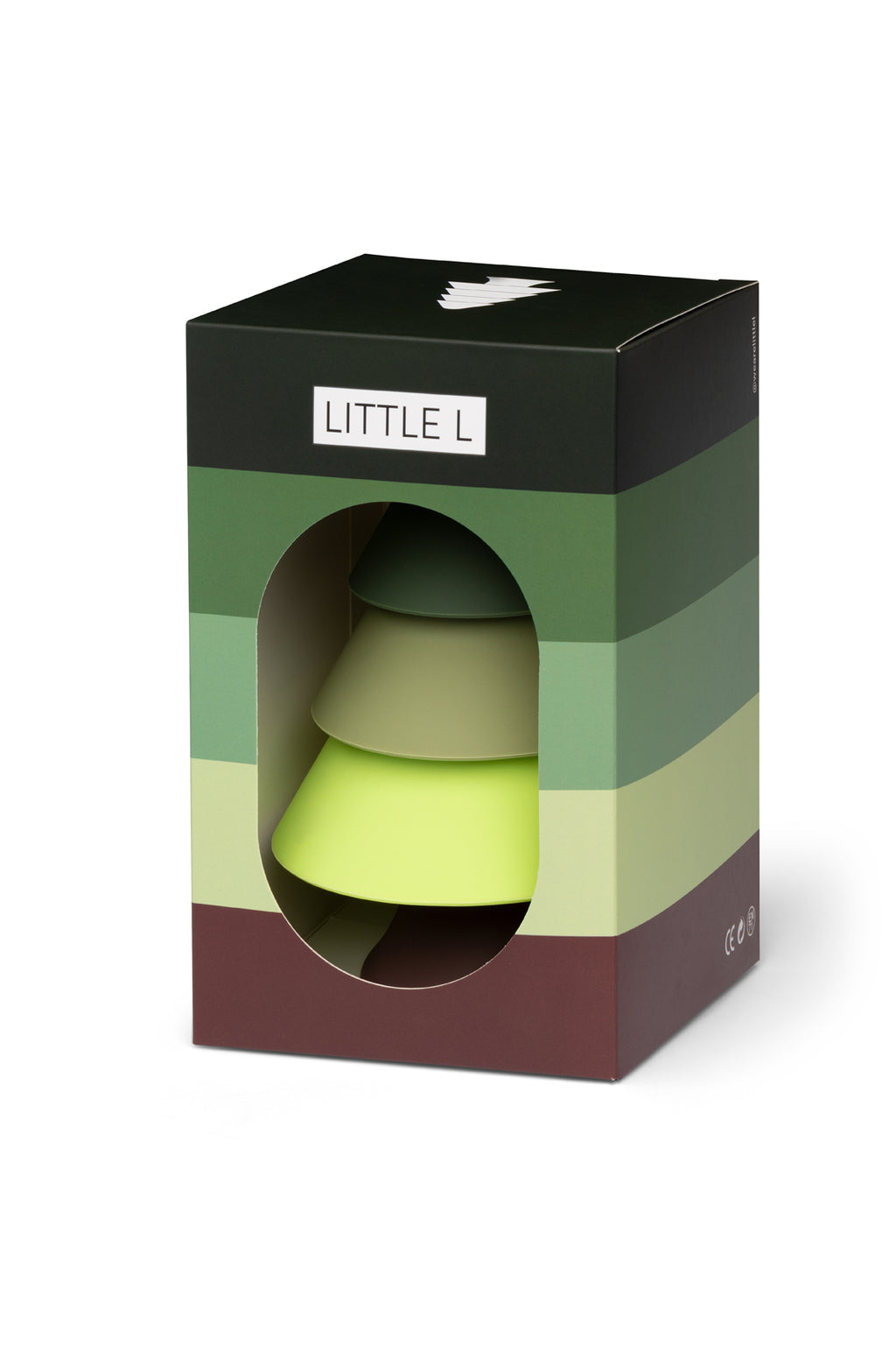 Little L Stapeltoren Dennenboom Groen