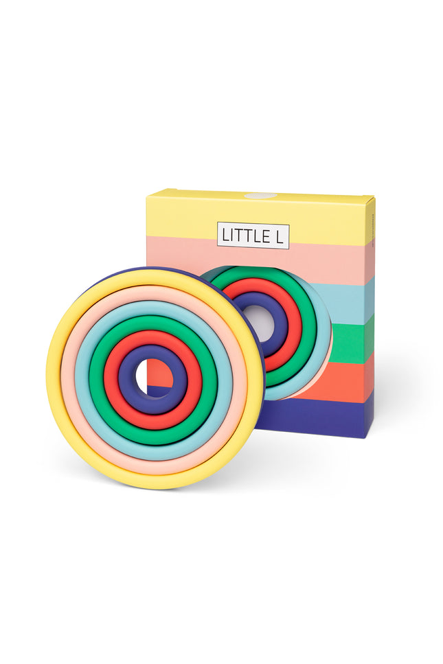 Little L Cirkels  levendige Kleuren