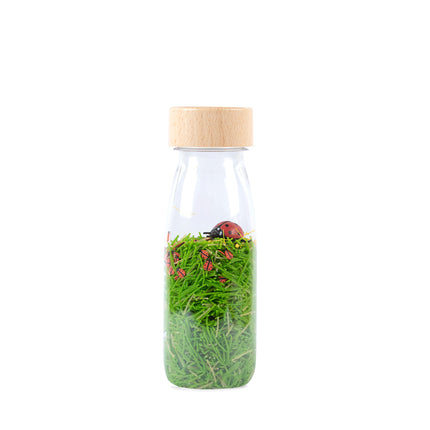 Petit Boum – Sensorische fles – Lieveheersbeestjes