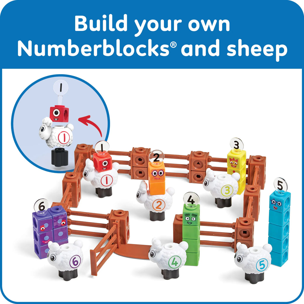 MathLink® Cubes Activity Set Numberblocks® Sheep Farm
