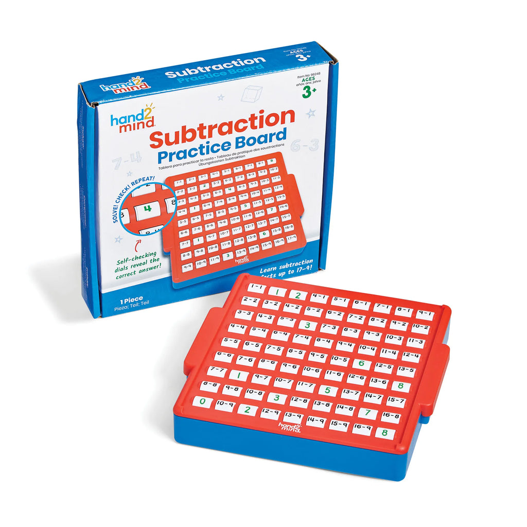 Interactive Math Facts Board - Subtraction