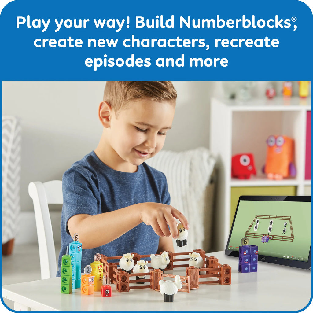 MathLink® Cubes Activity Set Numberblocks® Sheep Farm