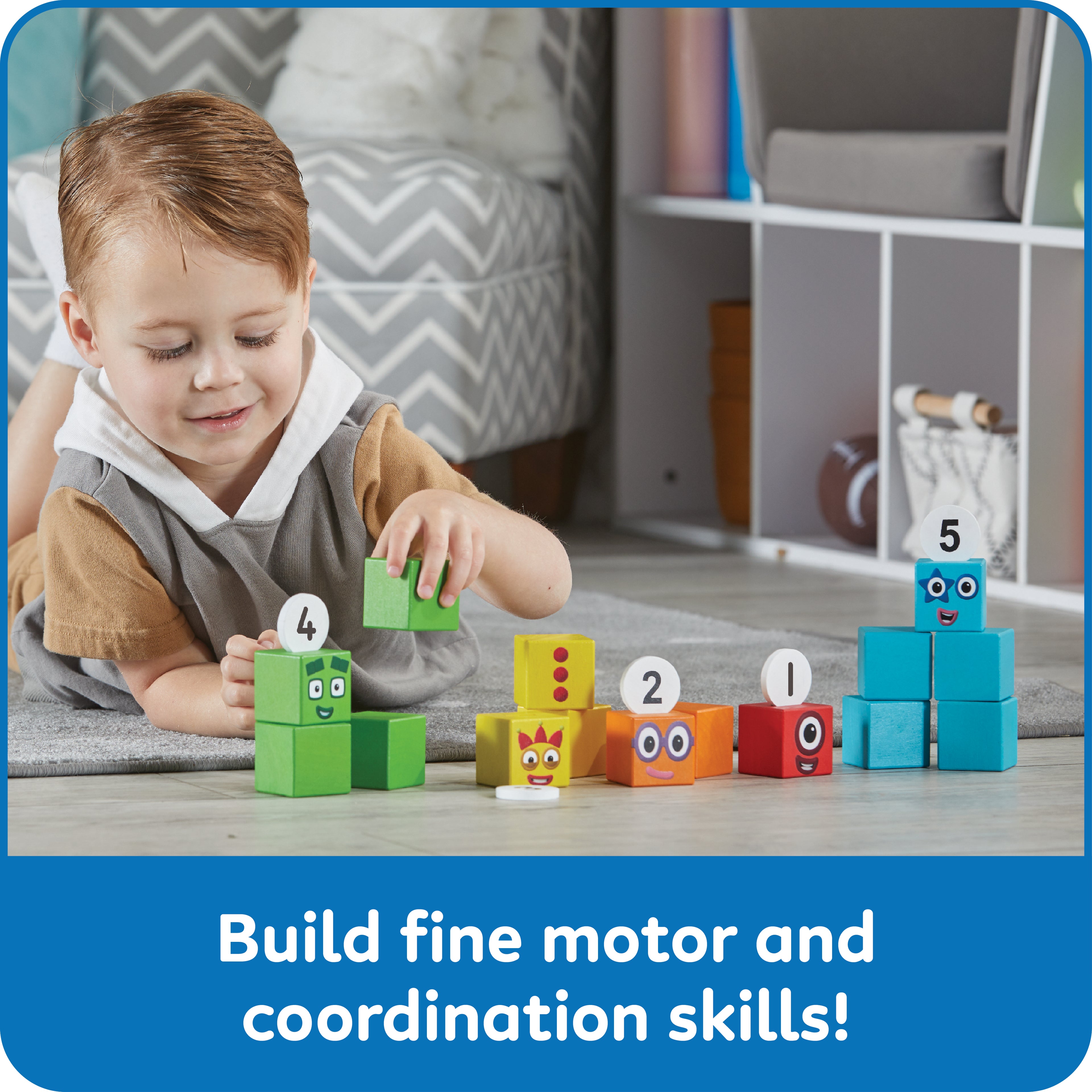 Numberblocks® One to Five Wooden Blocks