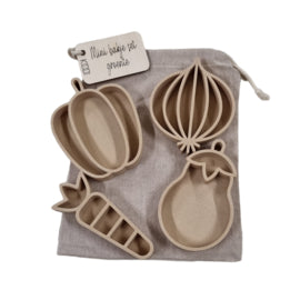 Kiddi Bio mini bakjes set groente