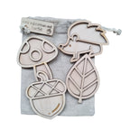 Mini vulvormen set herfst