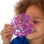 Rainbow Glitter Shapes - Pk21