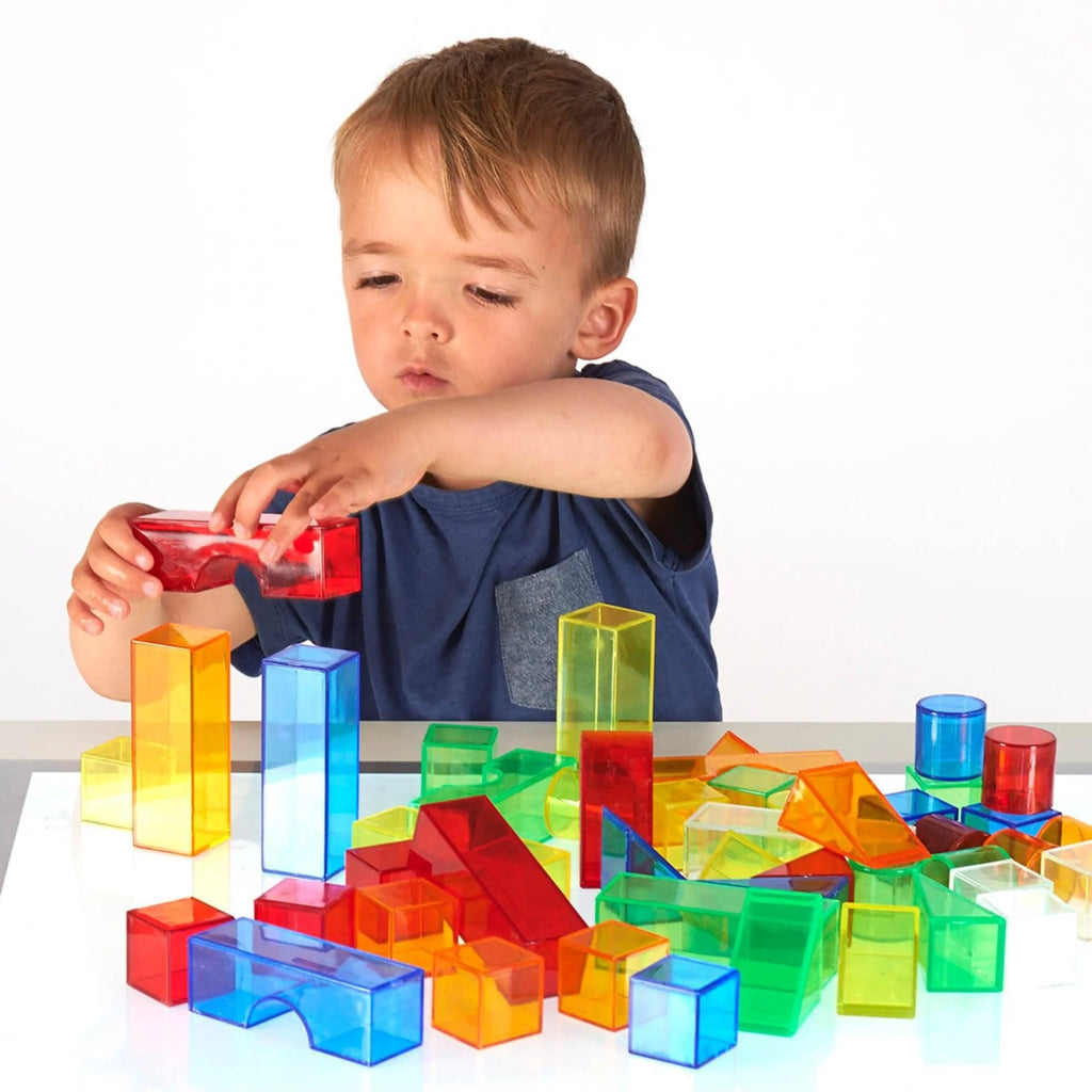 Translucent Colour Blocks - Pk50