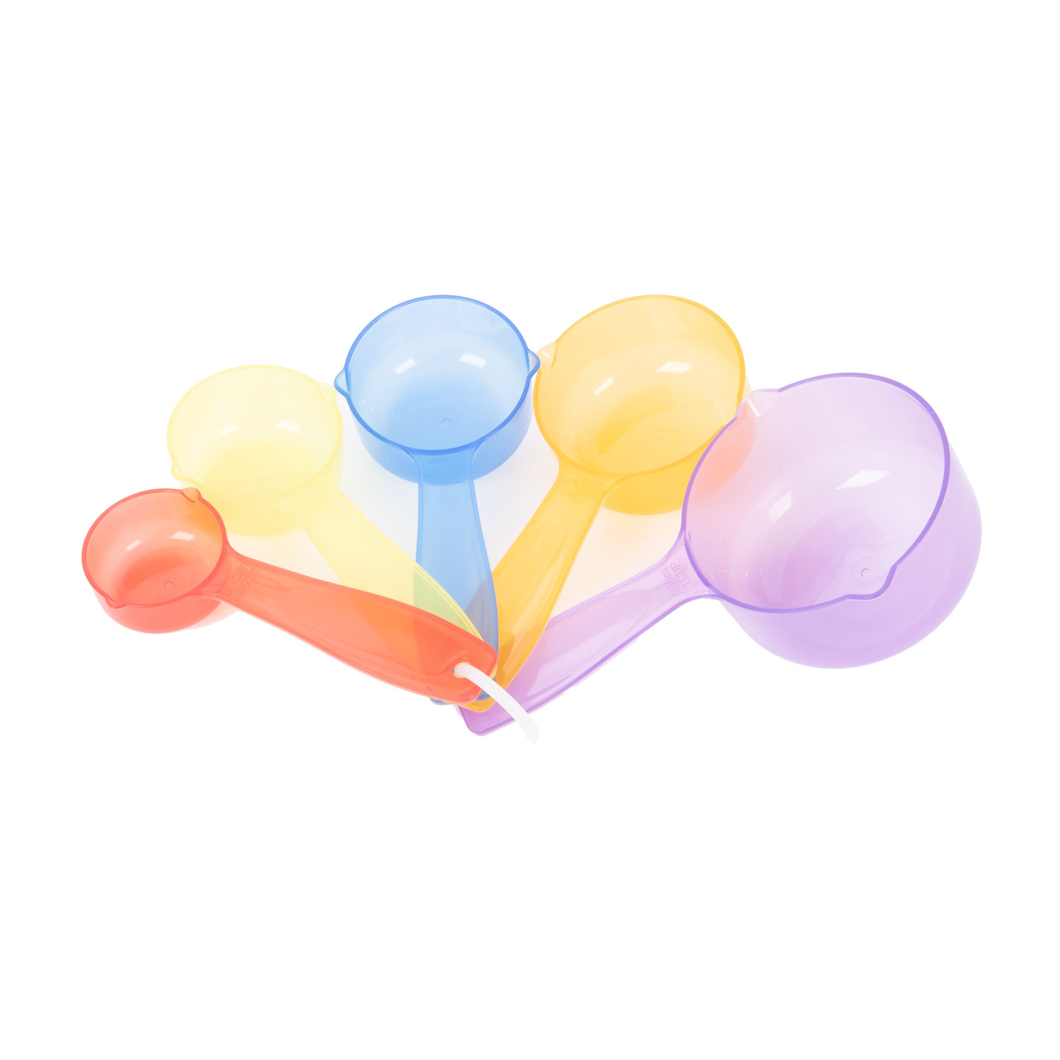 Tickit 5 transparante maatlepels