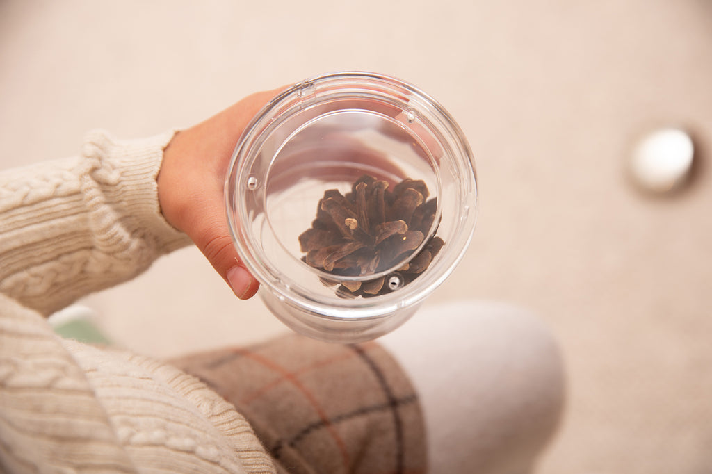 Tickit transparant onderzoekspotje