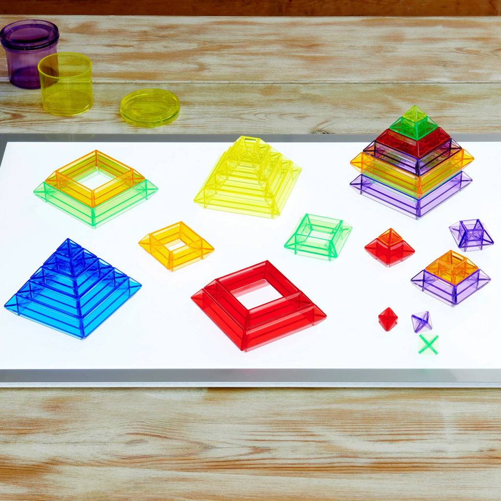 Translucent Colour Pyramid Build