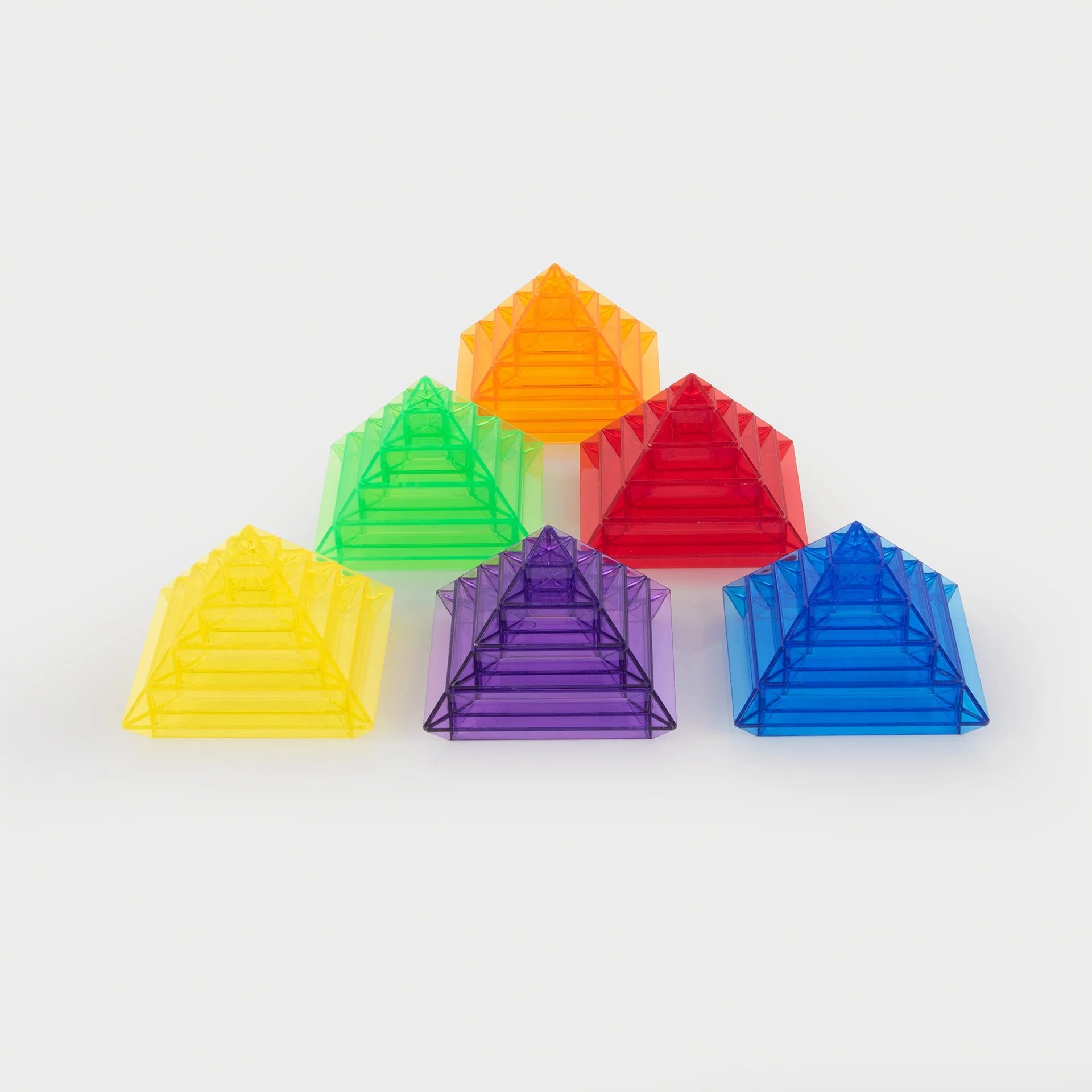 Translucent Colour Pyramid Build