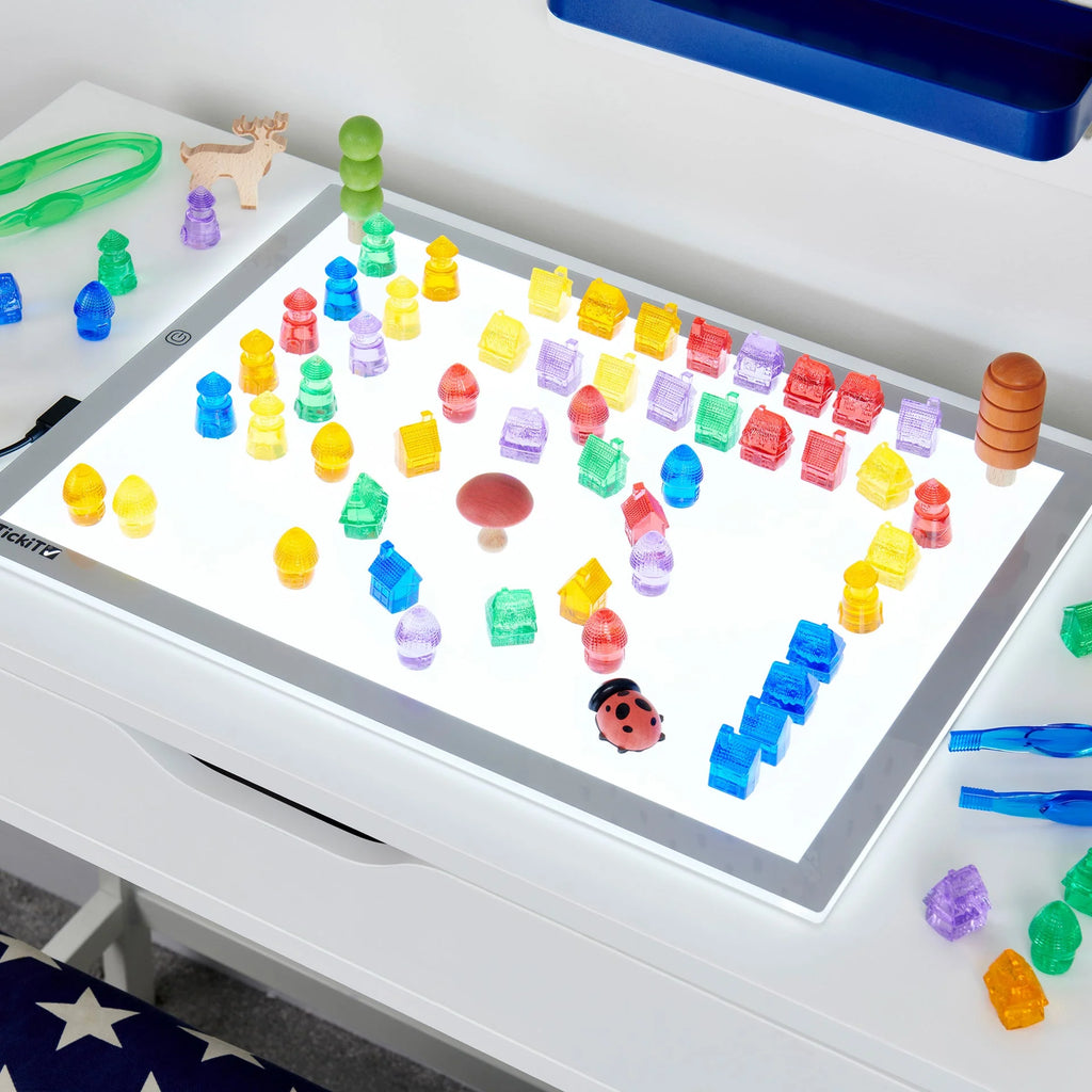 Transparante kleurhuizen - set van 72