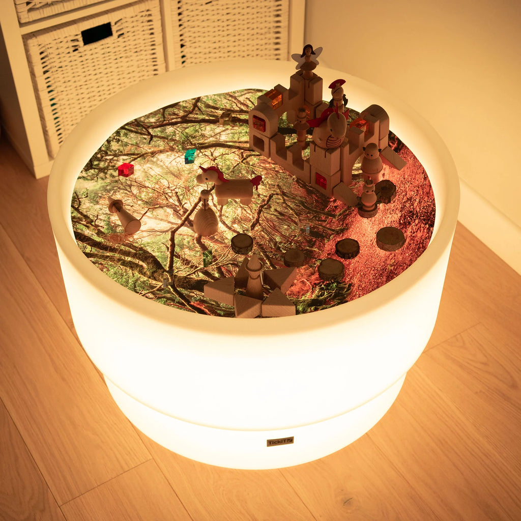 Sensory mood discovery Table (ontdektafel)