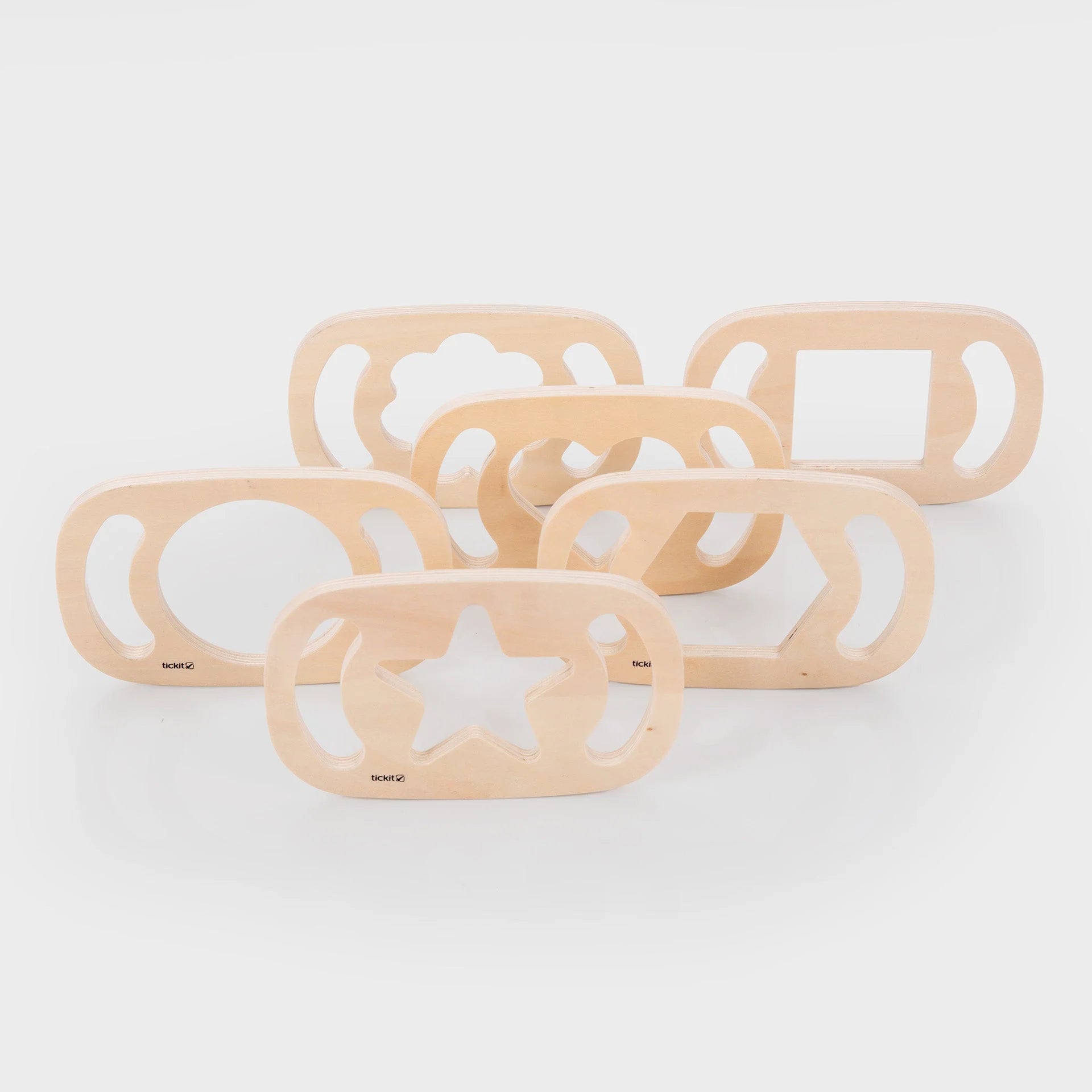 Gemakkelijk te Houden "Vormweergavepanelen" 6 stuks