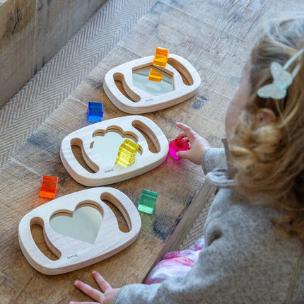 tickit® Gemakkelijk te Houden Vorm "Spiegelpanelen"