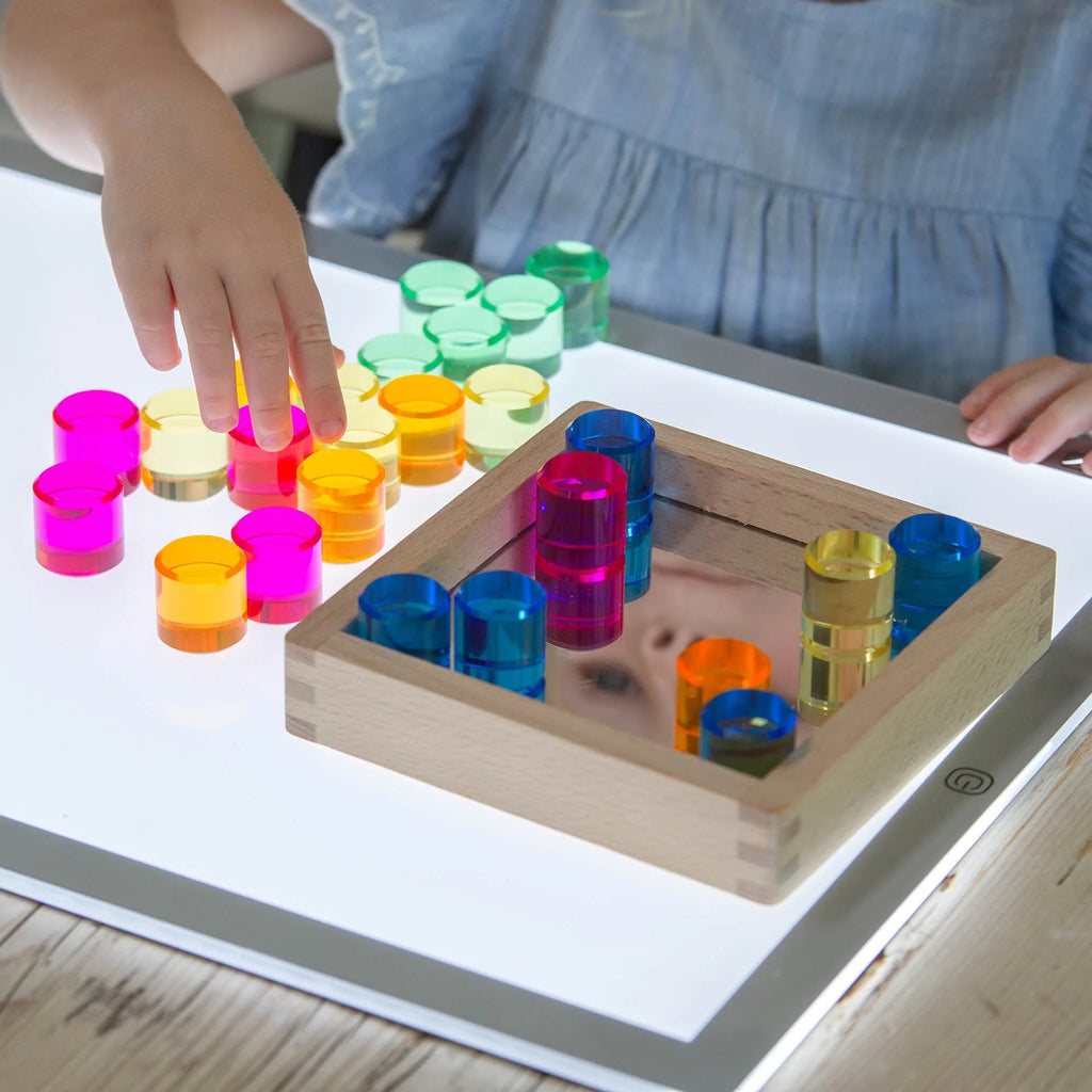 Gem Cirlcle Mirror Tray