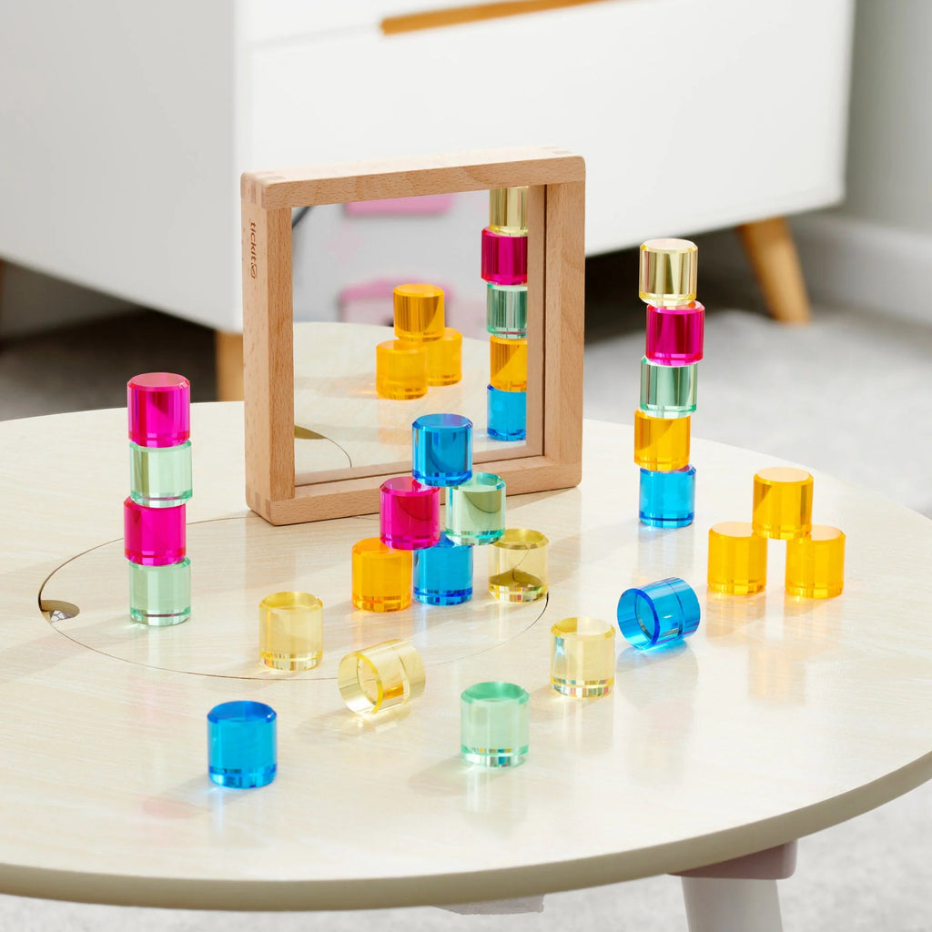 Gem Cirlcle Mirror Tray