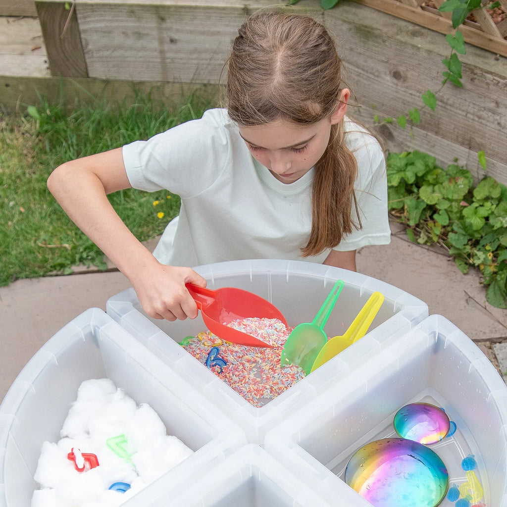 Translucent Colour Nesting Scoops