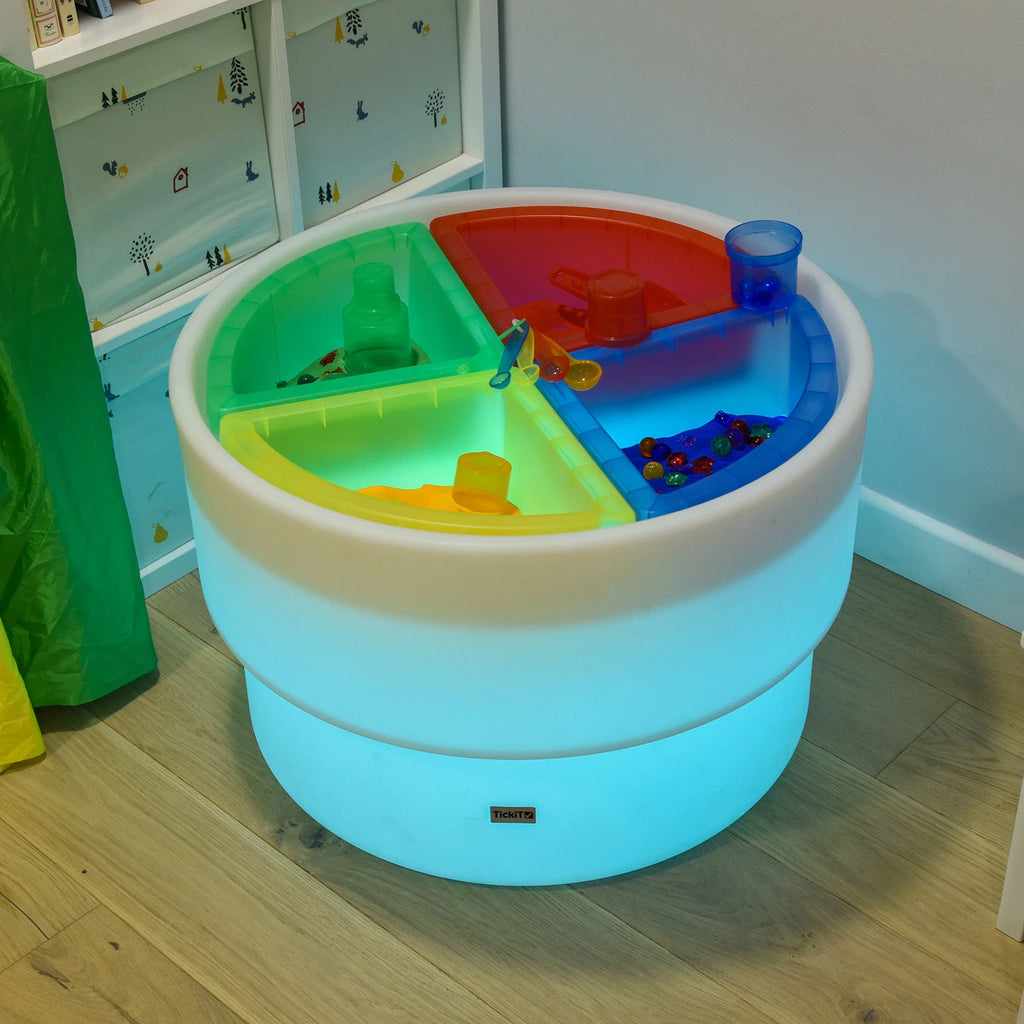 Discovery Color Quadrant Trays