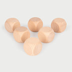 Beechwood Cubes 40 mm