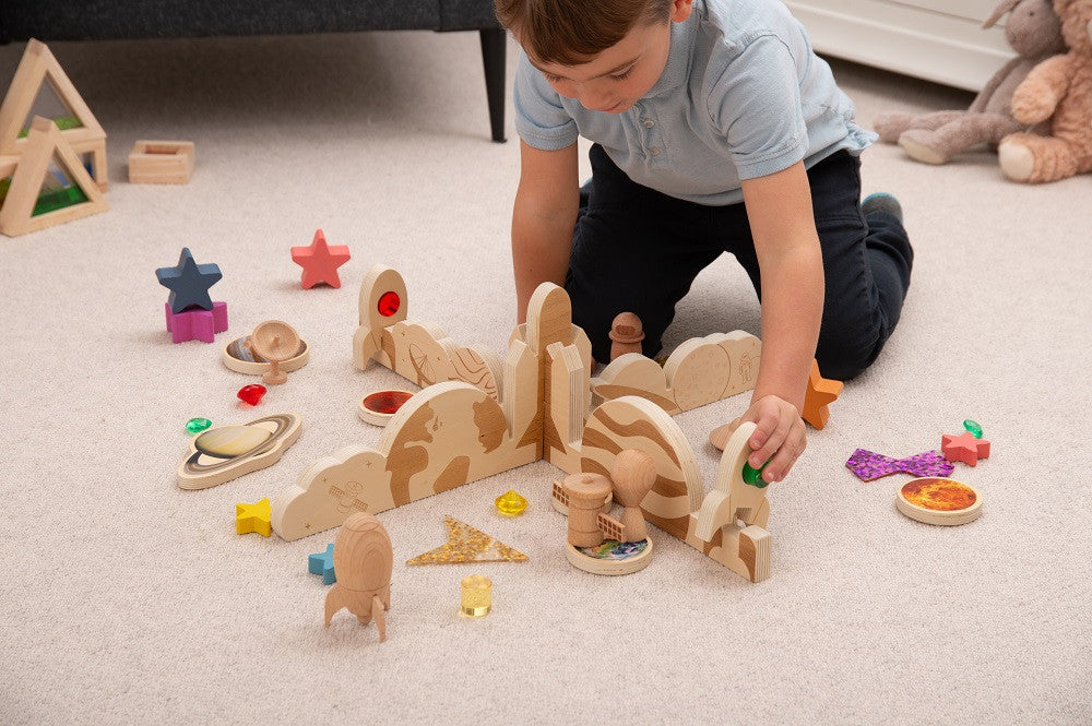 Tickit houten verdelers ruimte