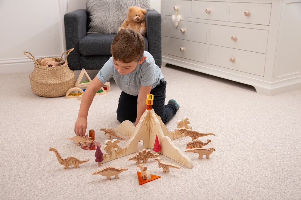 Tickit houten verdelers dinosaurussen wereld