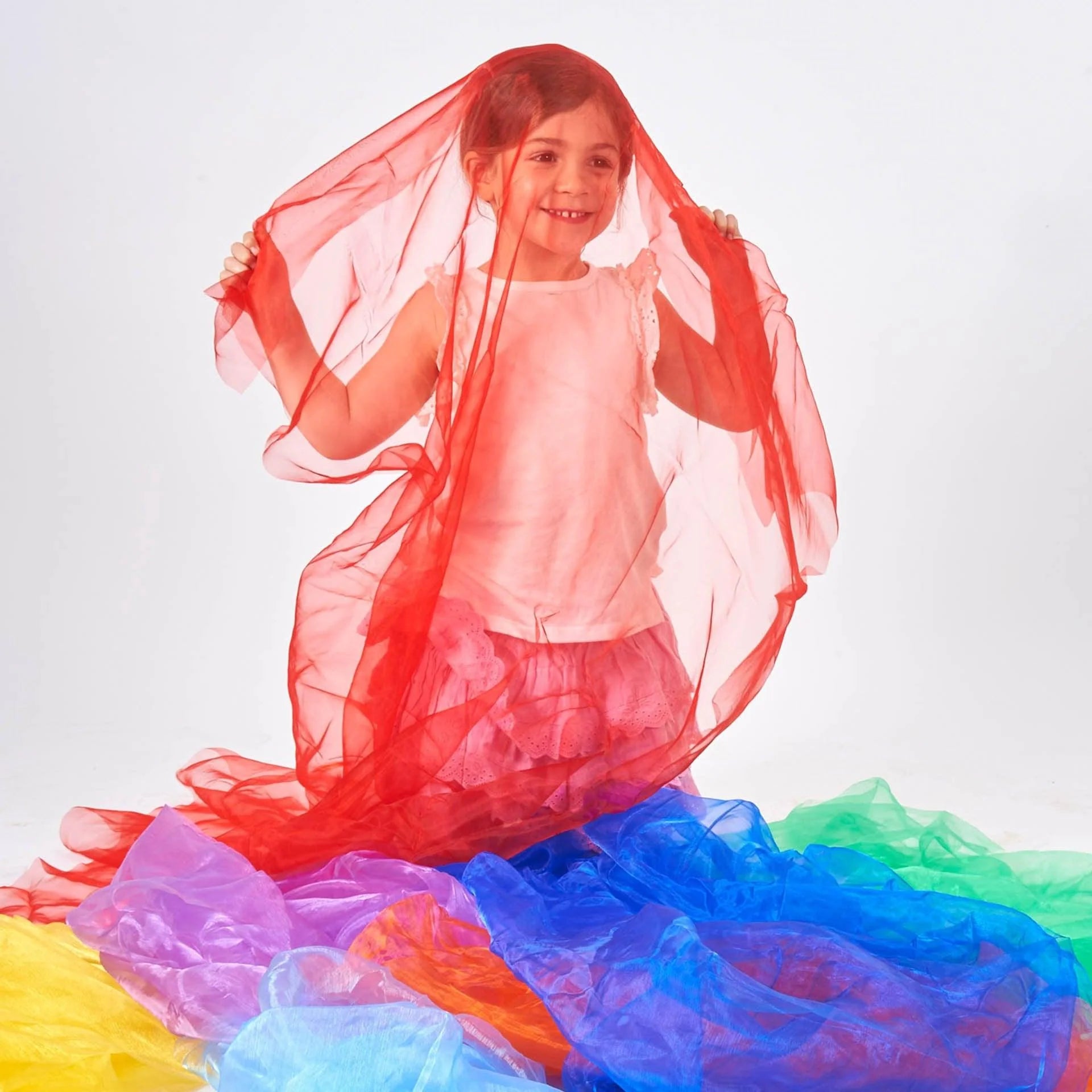 Organza stof in 7 kleuren