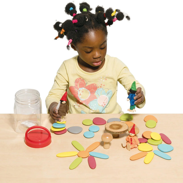 EDX Junior Rainbow Pebbles® - Earth Colours