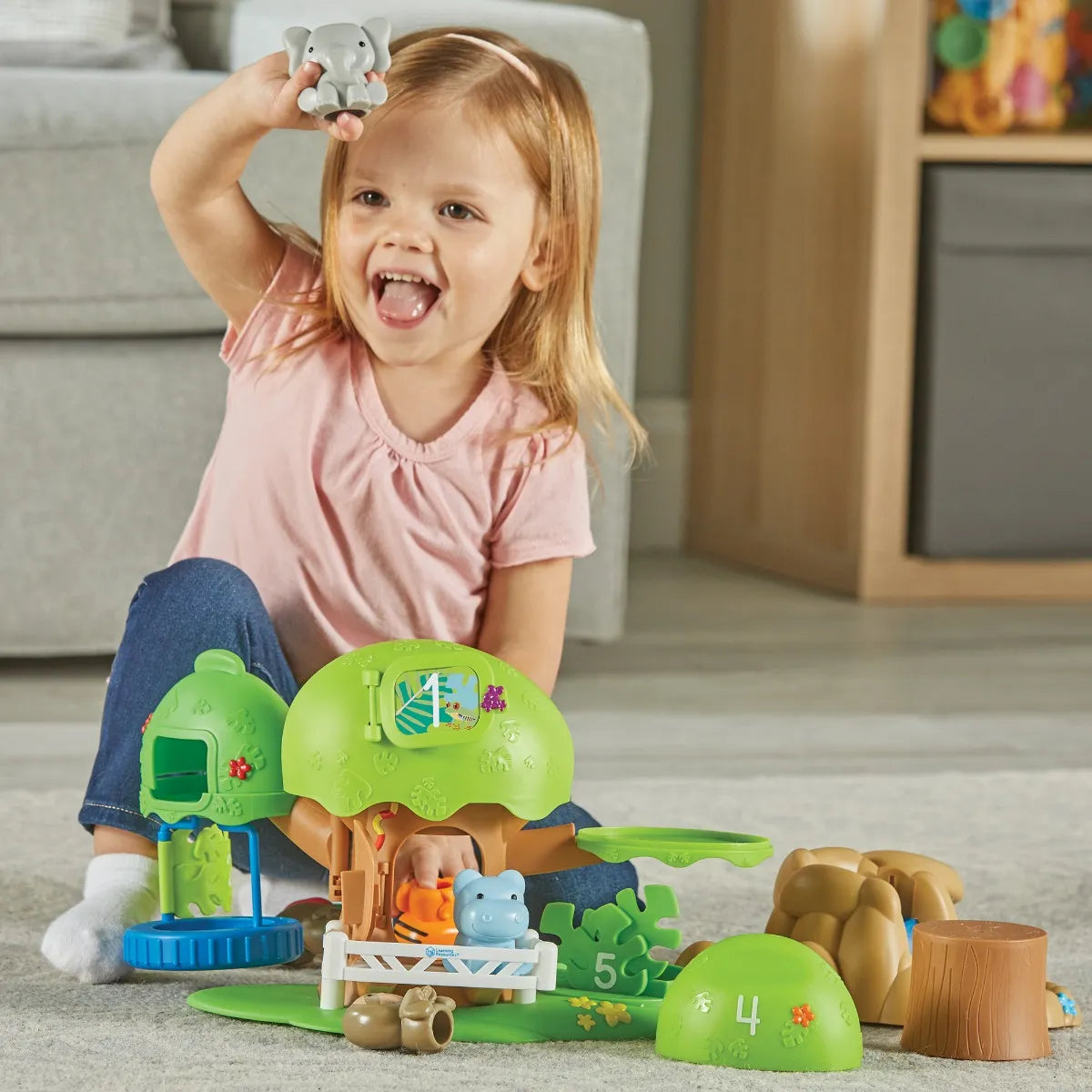 Peekaboo Safari Playset