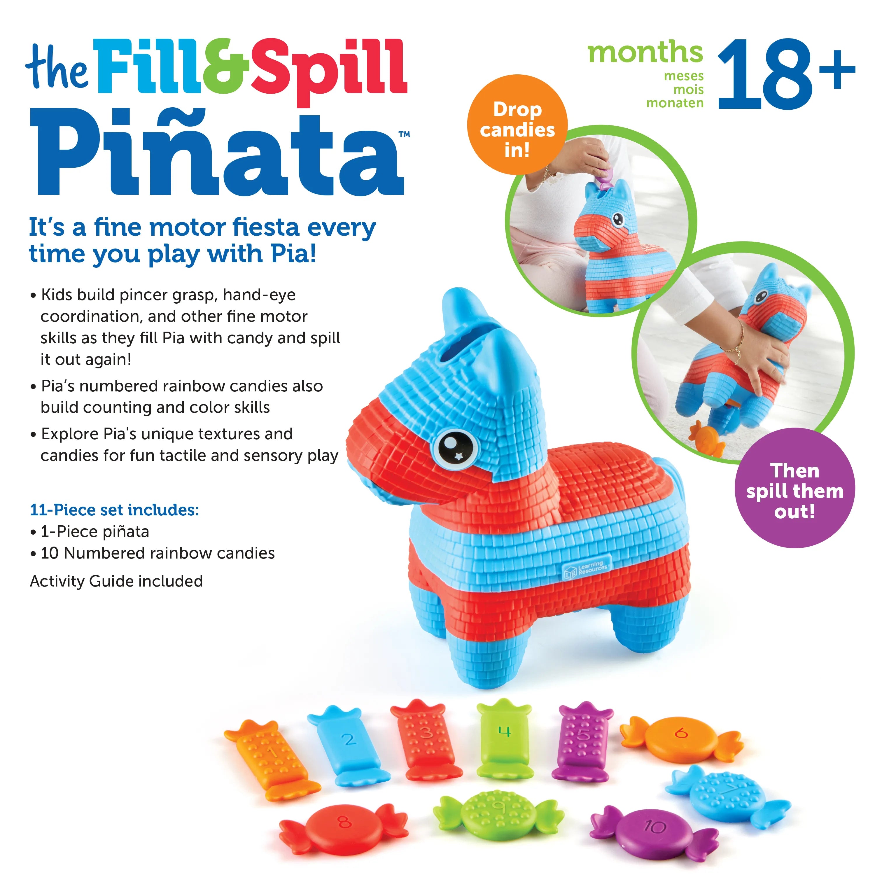 Pia the Fill & Spill Piñata