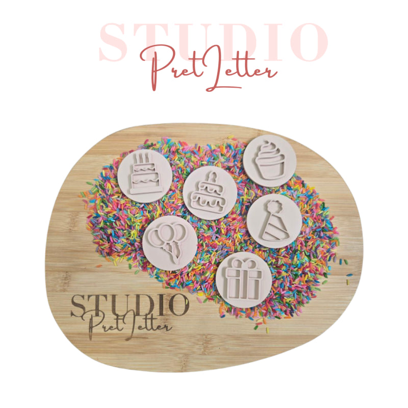 PLA Stempels Feest thema set