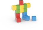 Magicube Creative Set 16-delig | Magnetisch speelgoed | 1-5 jaar