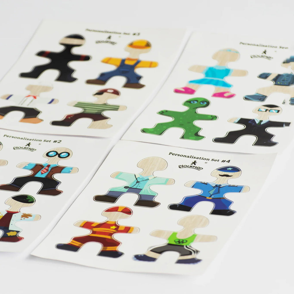 Personalisation sticker set