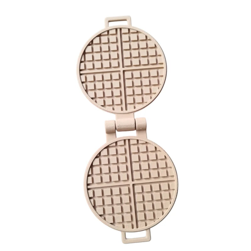 Klei en zand mal wafels