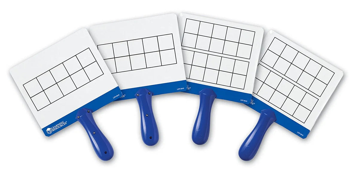 Magnetische antwoordborden met tien frames