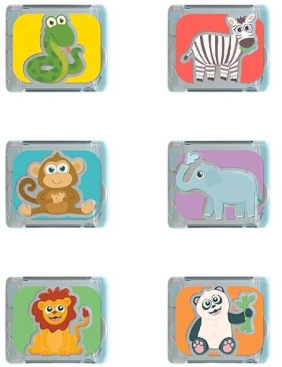 Glopals cubes 6PK Zoo Limited Editon