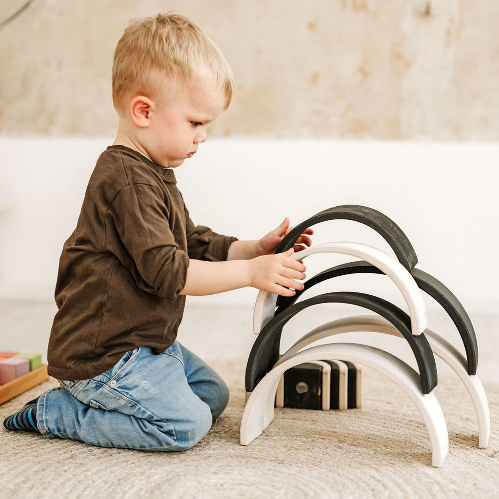 Regenboog Monochrome