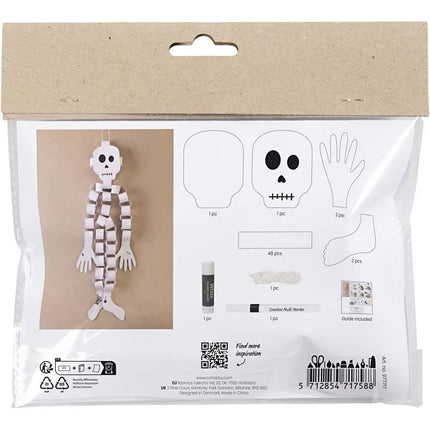 Creativ Company mini knutselset skelet