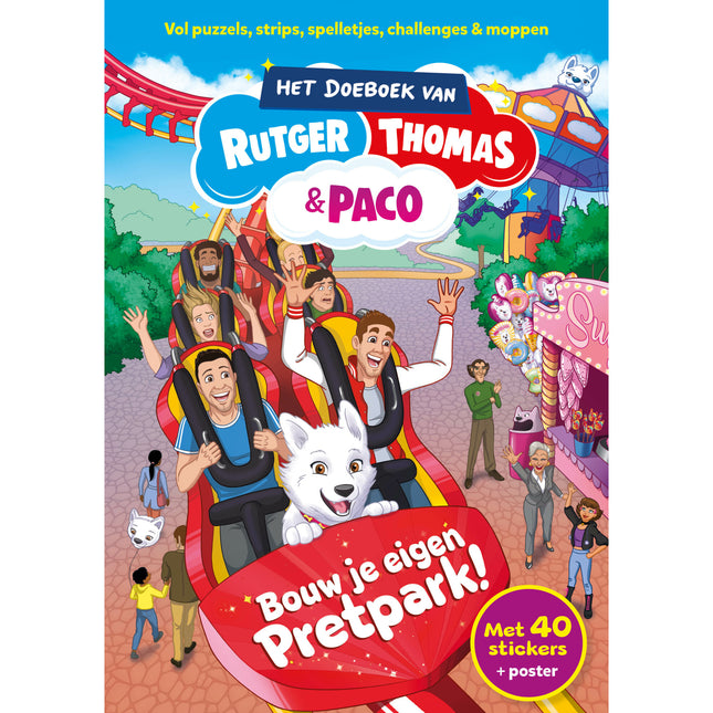 Het doeboek van Rutger, Thomas en Paco - Bouw je eigen pretpark!