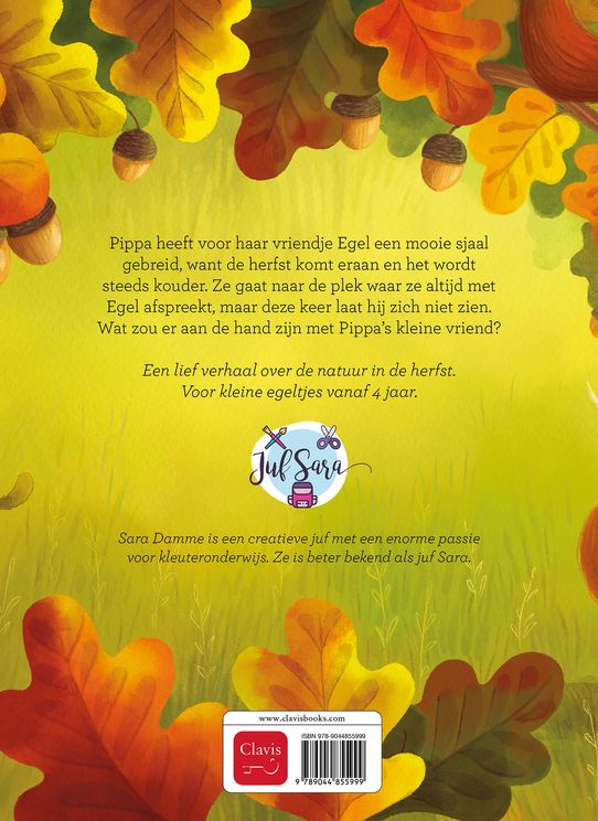 Pippa en de vermiste egel door Juf Sara