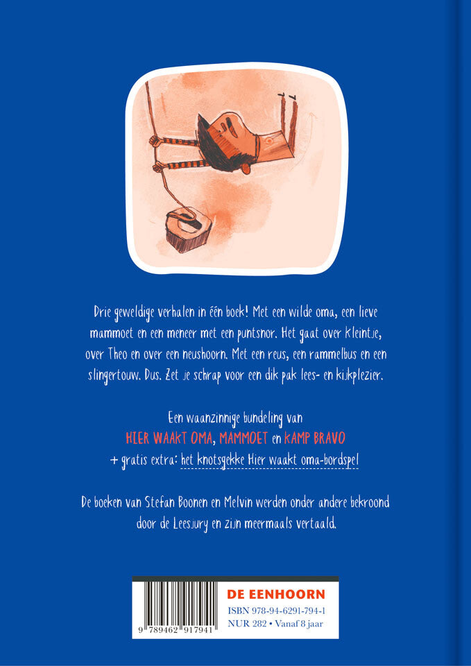 Hier waakt oma en andere verhalen - Stefan Boonen