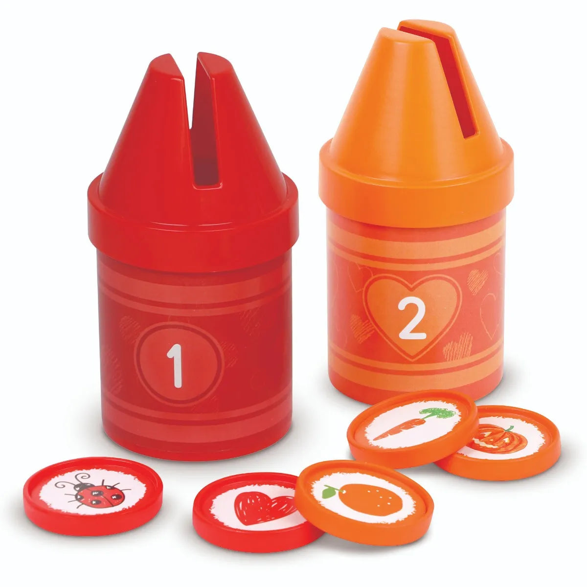 Rainbow Counting Crayons