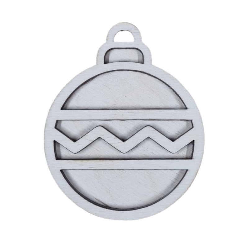 Mini vulvorm kerstbal