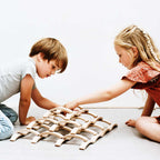 Abel blocks mini rewood set van 12 houten blokken