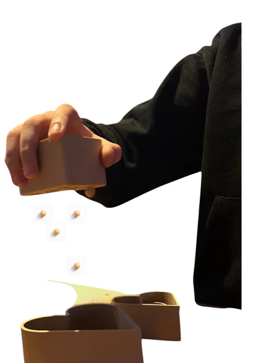 hartje, set van 3 met zeefje