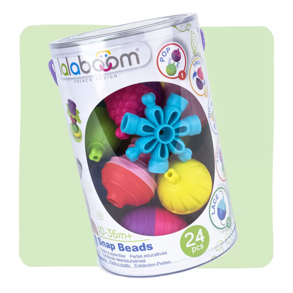 Educatieve kralen en accessoires 24 stuks