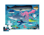Shaped box puzzles, 36 stuks Haaienrif