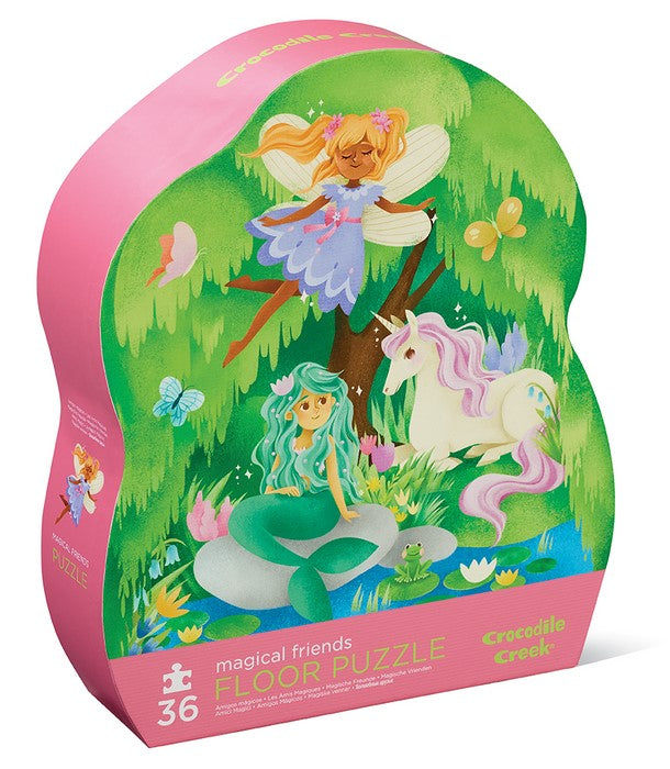 Shaped box puzzles, 36 stuks Magische vrienden